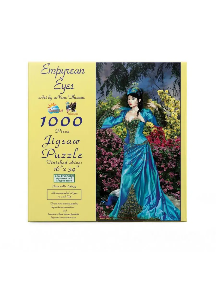 Пазл Empyrean Eyes из 1000 деталей для взрослых Sunsout — изображение 2 из 5, нет цвета