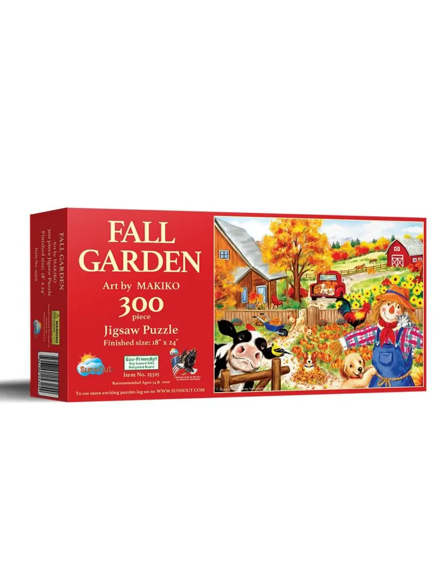 Пазл Fall Garden 300 деталей SunsOut, 46×61 см