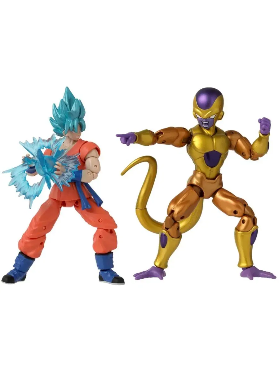 Фигурка Dragon Ball Super: Golden Frieza vs Super Saiyan Blue Goku Bandai — мульти