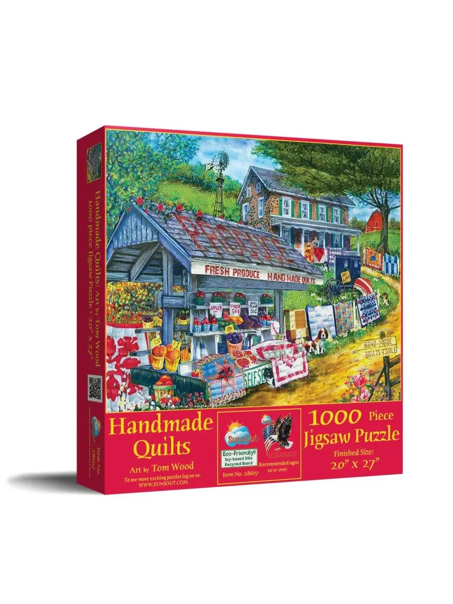 Пазл 1000 элементов Handmade Quilts SunsOut