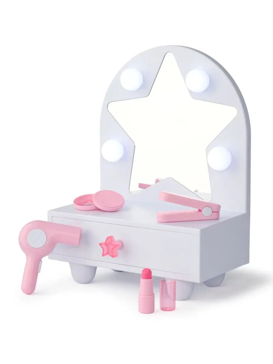 Игровой набор Starlight Glam Light-Up Vanity Playset Geoffrey'S Toy Box — мульти