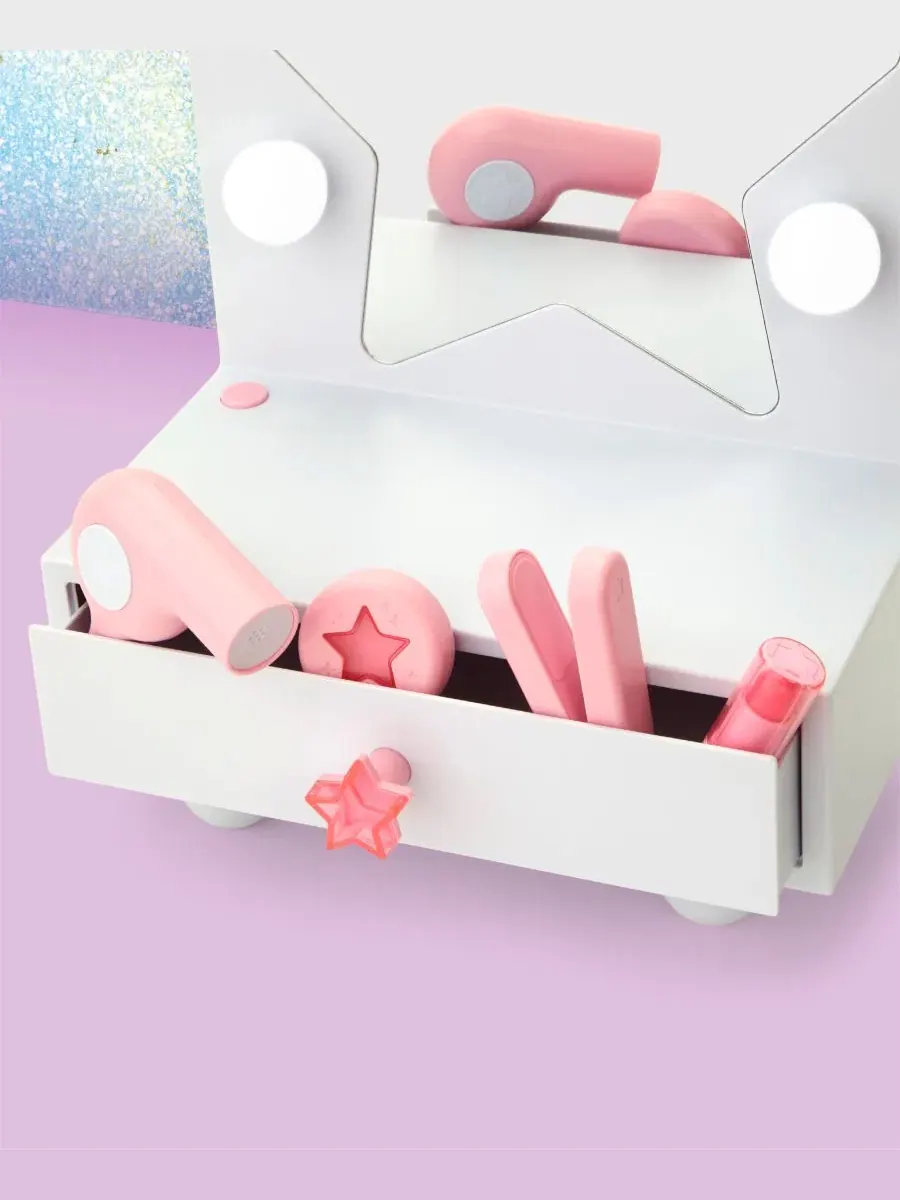 Игровой набор Starlight Glam Light-Up Vanity Playset Geoffrey'S Toy Box — изображение 6 из 8, нет цвета