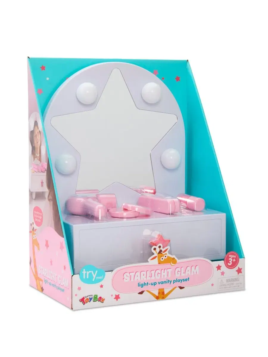 Игровой набор Starlight Glam Light-Up Vanity Playset Geoffrey'S Toy Box — изображение 7 из 8, нет цвета