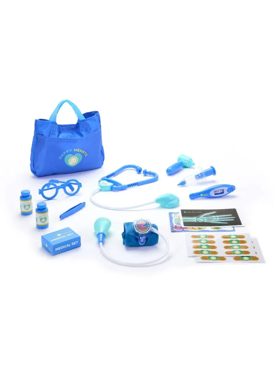 Игровой набор доктора Hearts Doctor Medical Care Playset Geoffrey's Toy Box — мульти