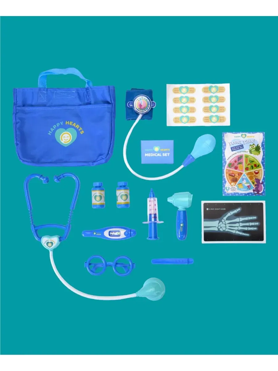 Игровой набор доктора Hearts Doctor Medical Care Playset Geoffrey's Toy Box — изображение 6 из 8, нет цвета
