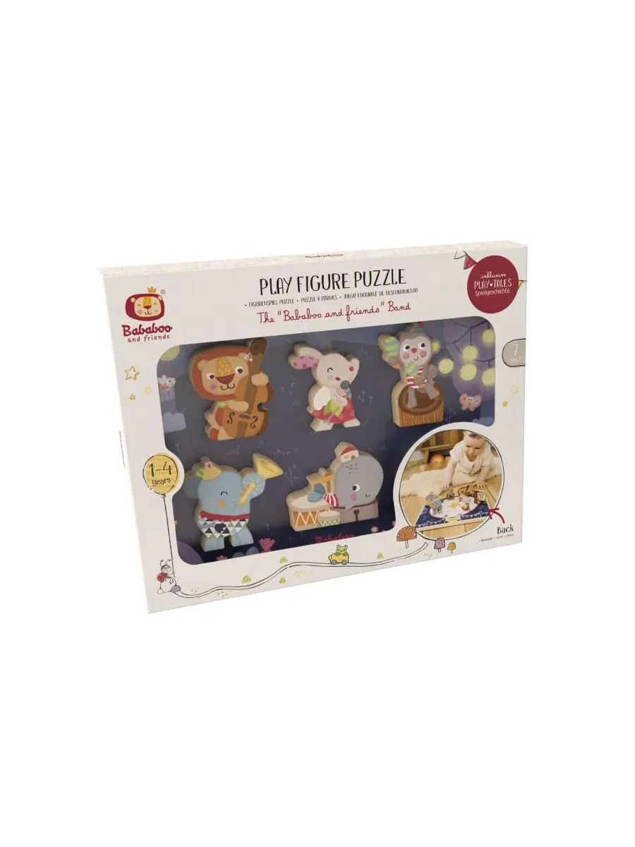Головоломка с фигурками участников музыкальной группы Bababoo And Friends — изображение 2 из 7, нет цвета