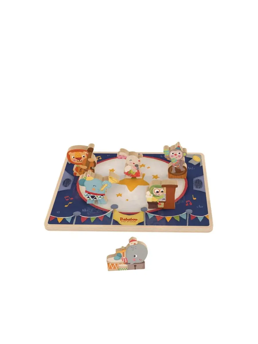 Головоломка с фигурками участников музыкальной группы Bababoo And Friends — изображение 4 из 7, нет цвета