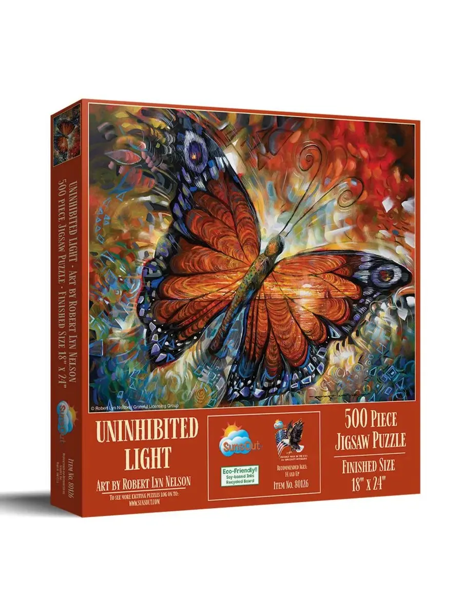 Пазл Uninhibited Light из 500 деталей для взрослых Sunsout