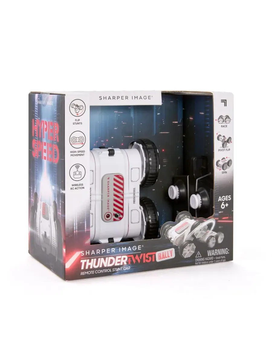 Радиоуправляемый трюковый автомобиль Thunder Twist Rally Sharper Image — изображение 6 из 7, нет цвета