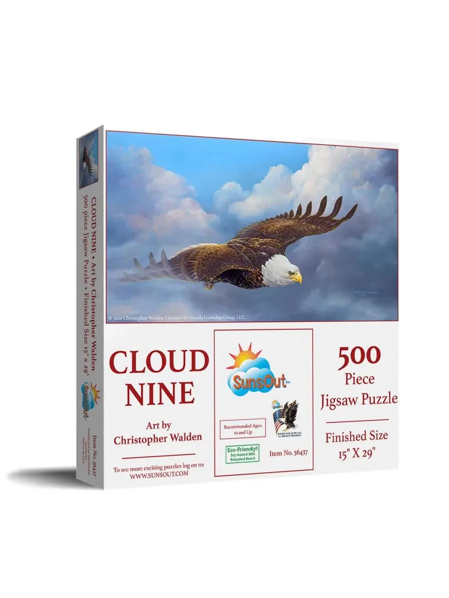 Пазл Cloud Nine из 500 деталей для взрослых Sunsout