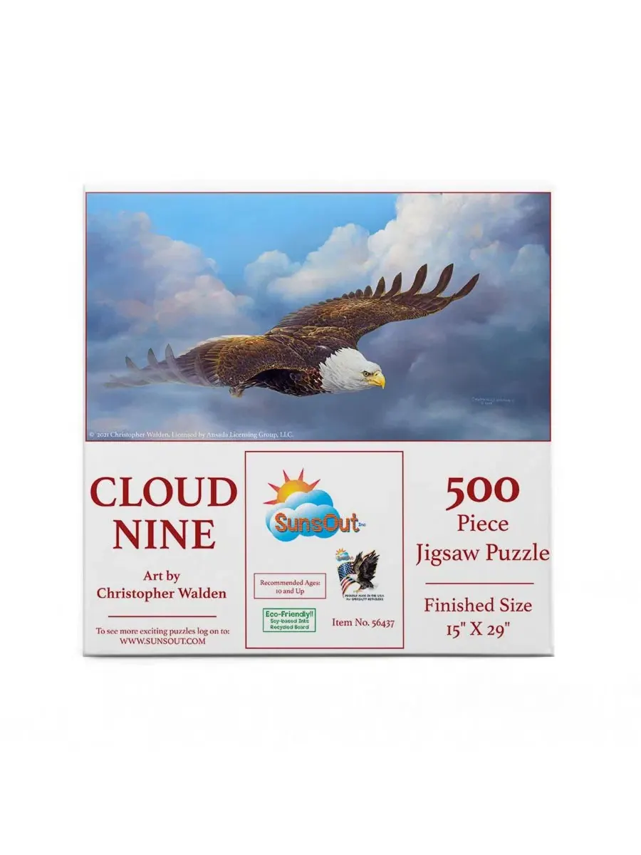 Пазл Cloud Nine из 500 деталей для взрослых Sunsout — изображение 2 из 5, нет цвета