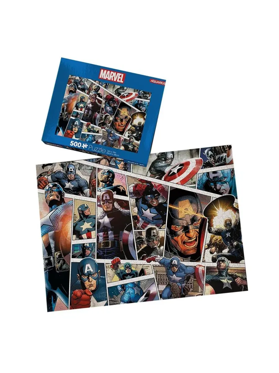 Пазл Marvel «Капитан Америка» (500 деталей) Nmr Distribution — мульти