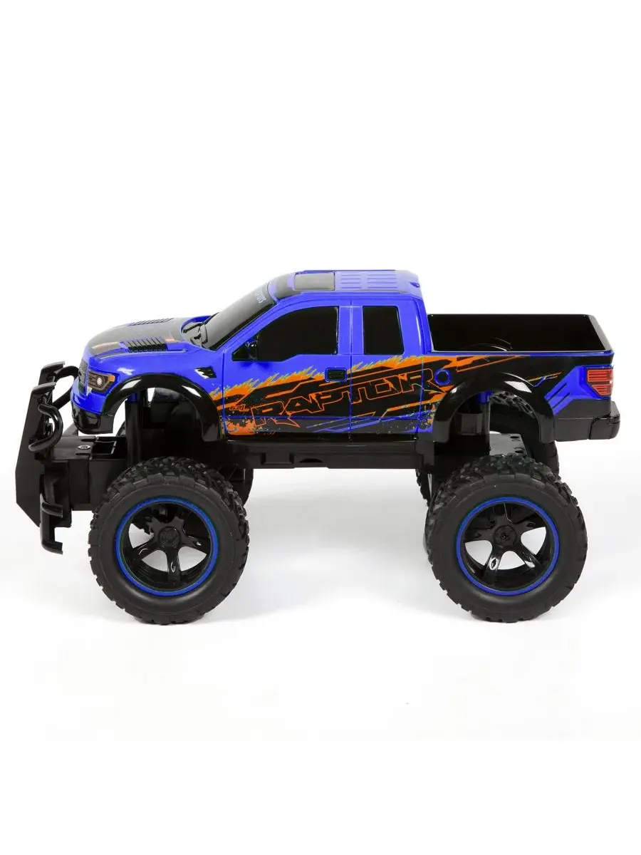 Лицензированная радиоуправляемая модель грузовика Ford F-150 SVT Raptor в масштабе 1:14 World Tech — изображение 7 из 14