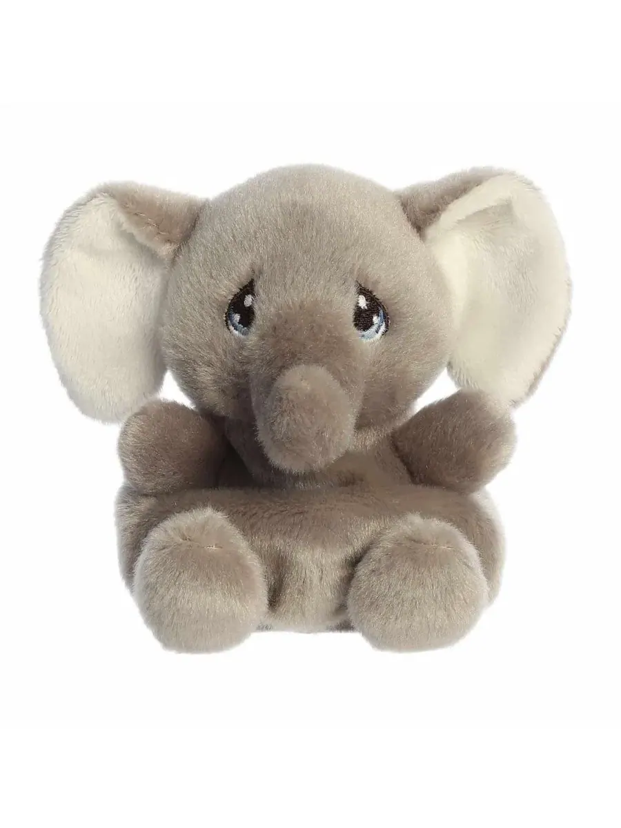 Мягкая игрушка Mini Tuk Elephant Palm Pals Precious Moments Aurora — серый