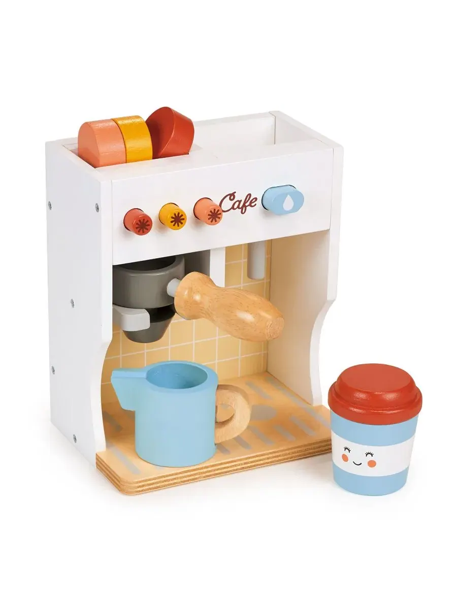 Игровой набор бариста с кофемашиной Mentari Toys — мульти