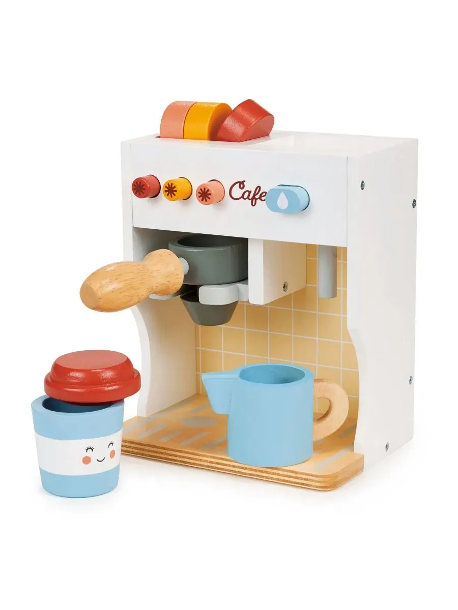 Игровой набор бариста с кофемашиной Mentari Toys — изображение 4 из 9, мульти