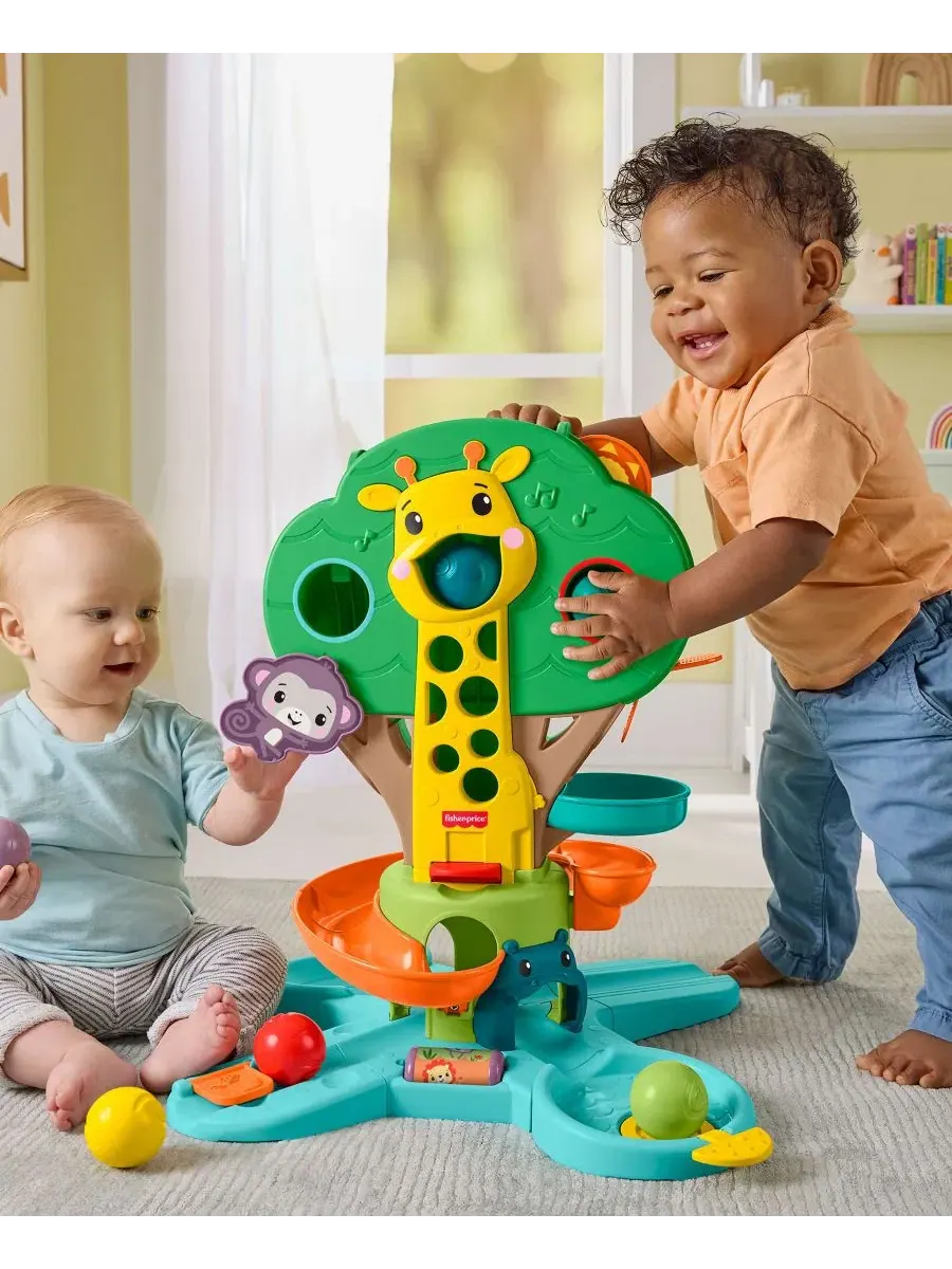 Развивающий игровой центр Fisher Price с мячиками, 6 мячей, от 6 месяцев — изображение 2 из 6, нет цвета