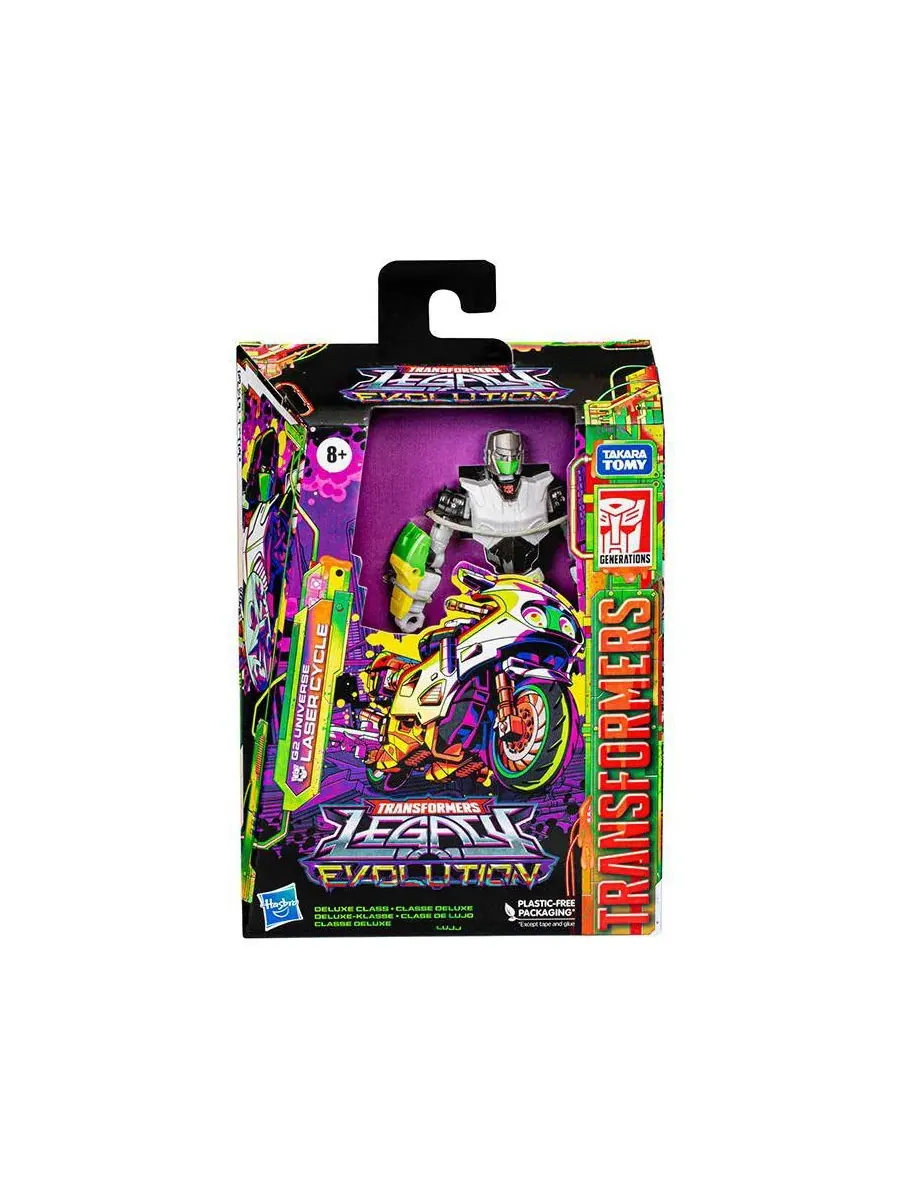 Фигурка-трансформер G2 Universe Laser Cycle Deluxe Class Legacy Evolution Transformers — изображение 3 из 5, нет цвета