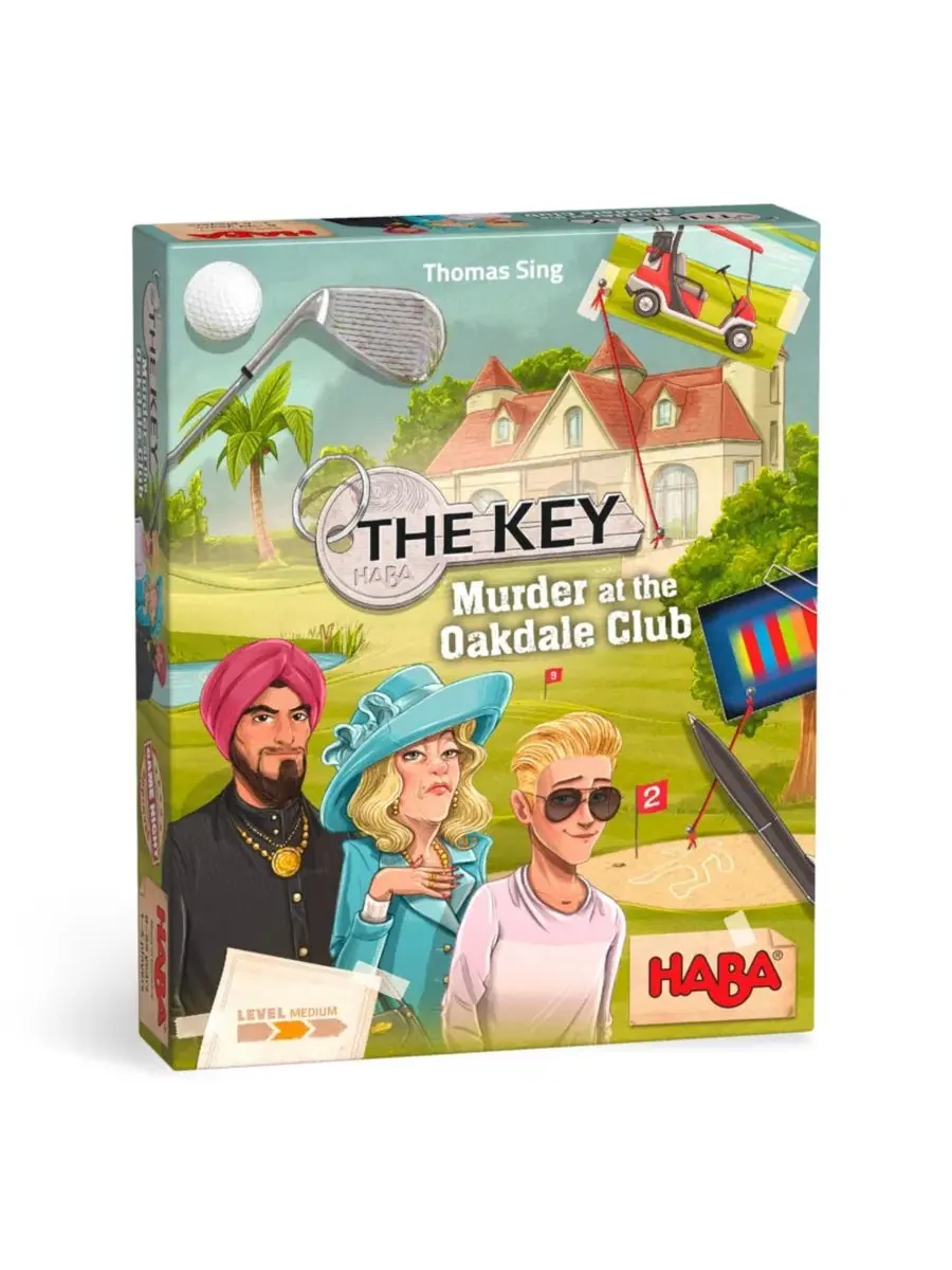 Настольная игра The Key: Murder at the Oakdale Club Haba — мульти