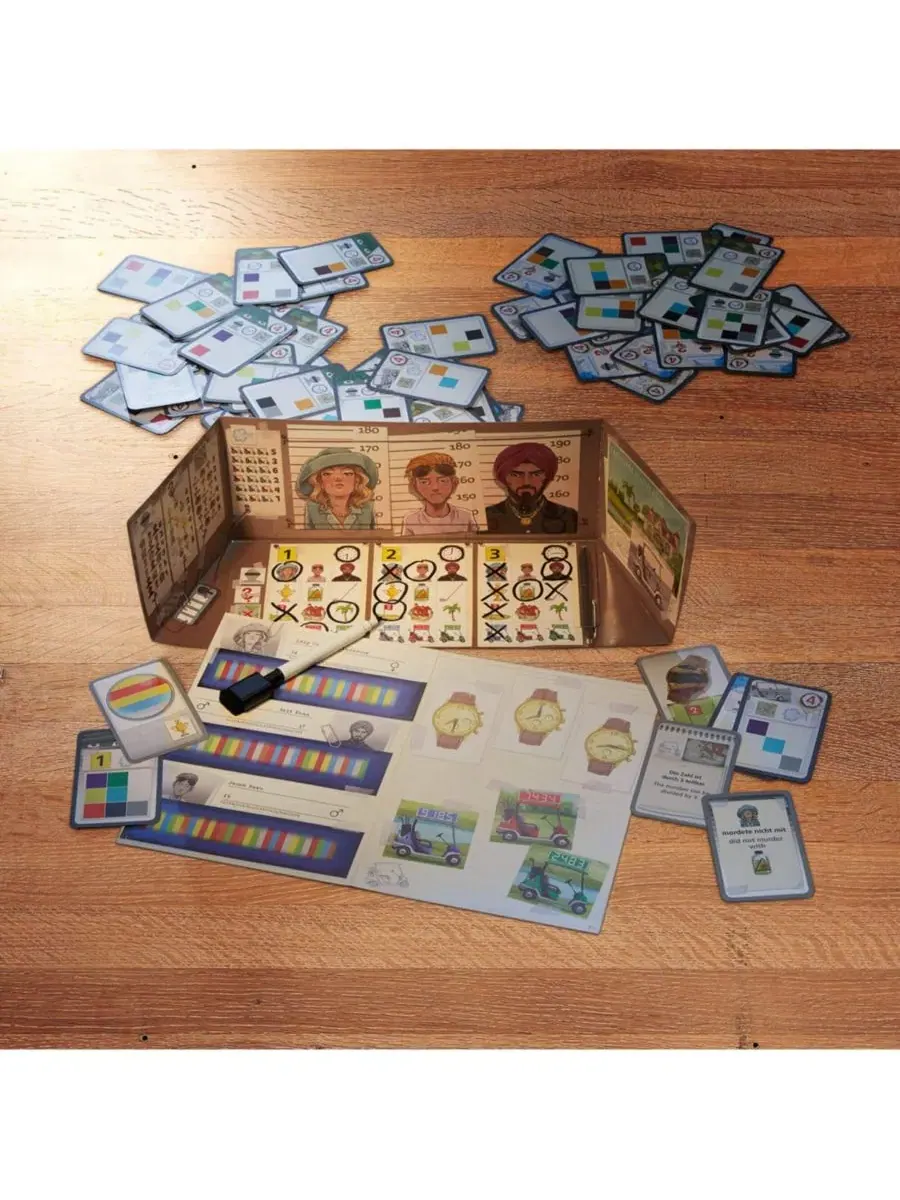 Настольная игра The Key: Murder at the Oakdale Club Haba — изображение 3 из 7, нет цвета
