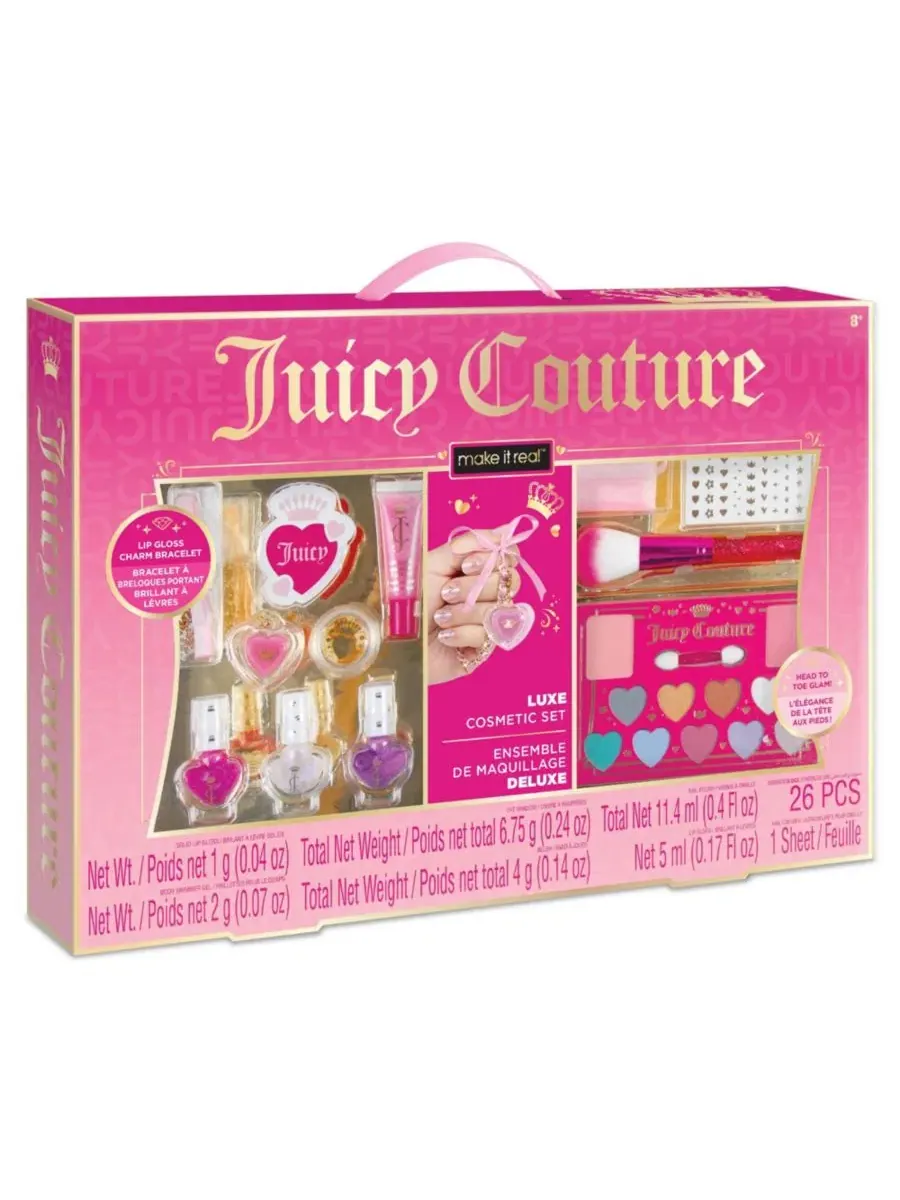 Роскошный косметический набор Juicy Couture Make It Real — мульти