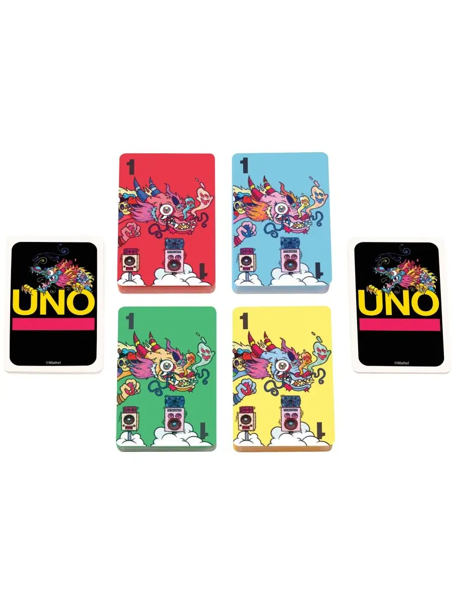 Карточная игра UNO Artiste Vexx Mattel — изображение 3 из 6, нет цвета