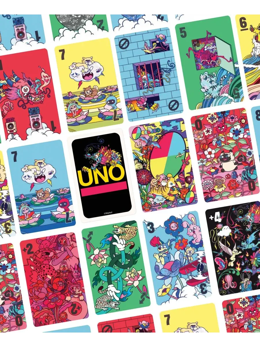 Карточная игра UNO Artiste Vexx Mattel — изображение 5 из 6, нет цвета