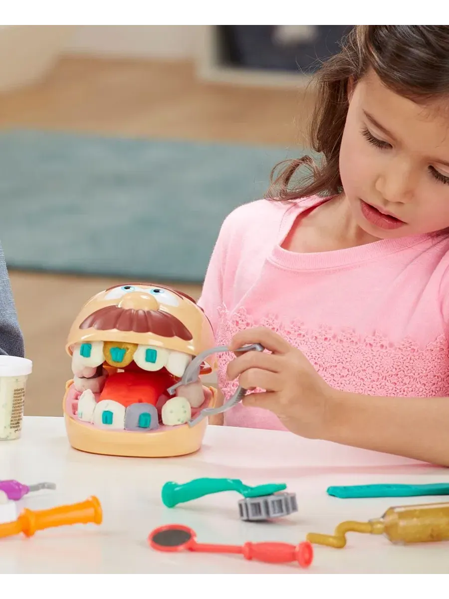 Игровой набор стоматолога Drill 'n Fill Dentist Play-Doh — изображение 2 из 7, нет цвета