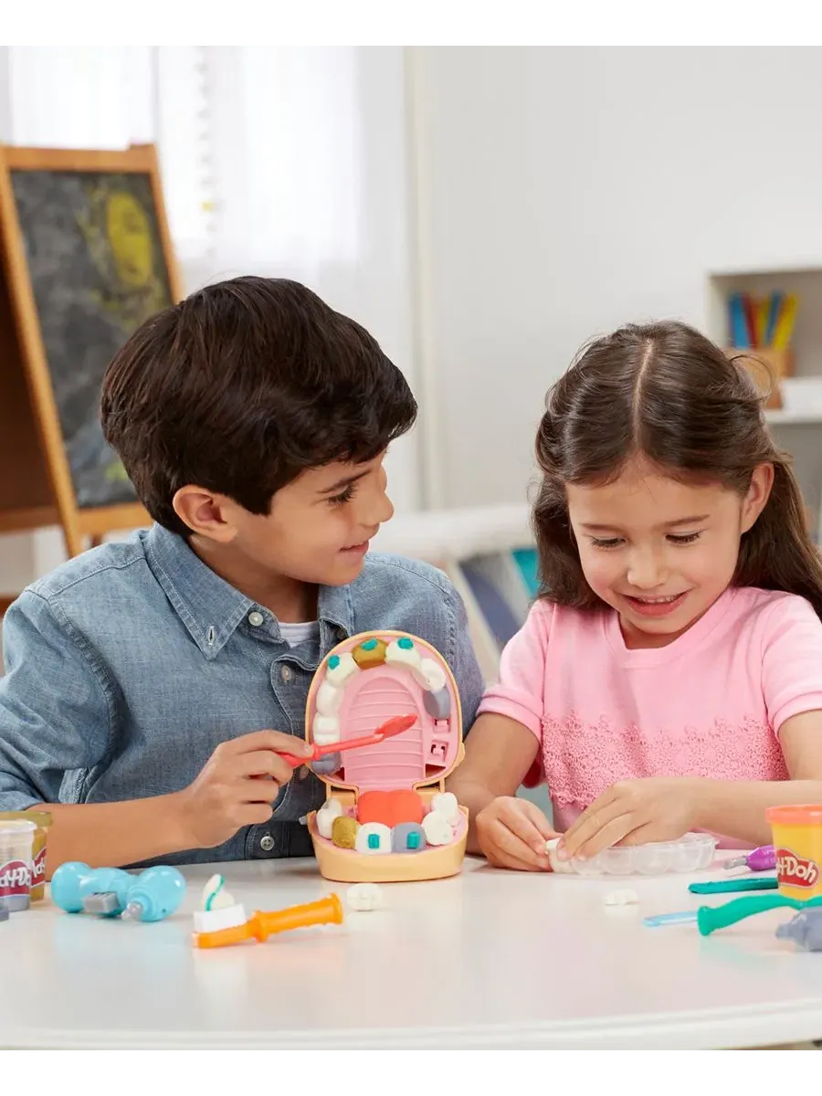 Игровой набор стоматолога Drill 'n Fill Dentist Play-Doh — изображение 7 из 7, нет цвета