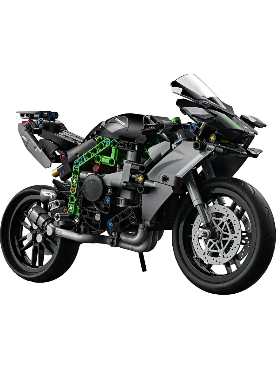 Конструктор LEGO Technic мотоцикл Kawasaki Ninja H2R, 643 детали
