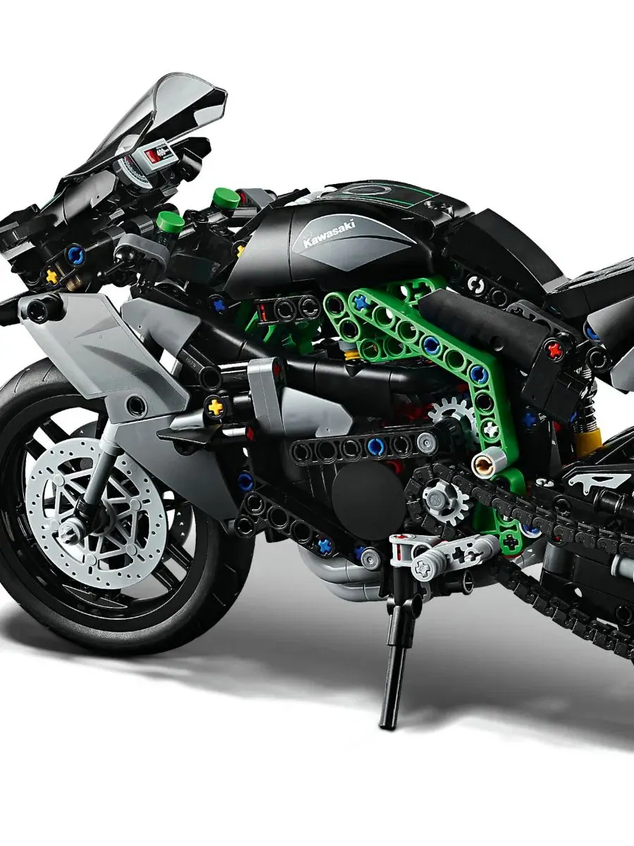 Конструктор LEGO Technic мотоцикл Kawasaki Ninja H2R, 643 детали — изображение 11 из 11, мульти