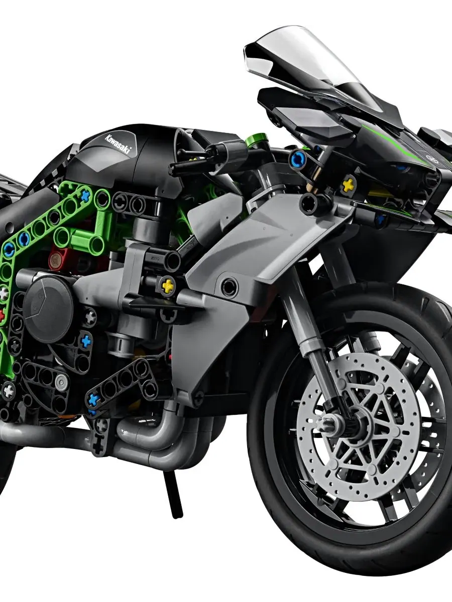 Конструктор LEGO Technic мотоцикл Kawasaki Ninja H2R, 643 детали — изображение 5 из 11, мульти