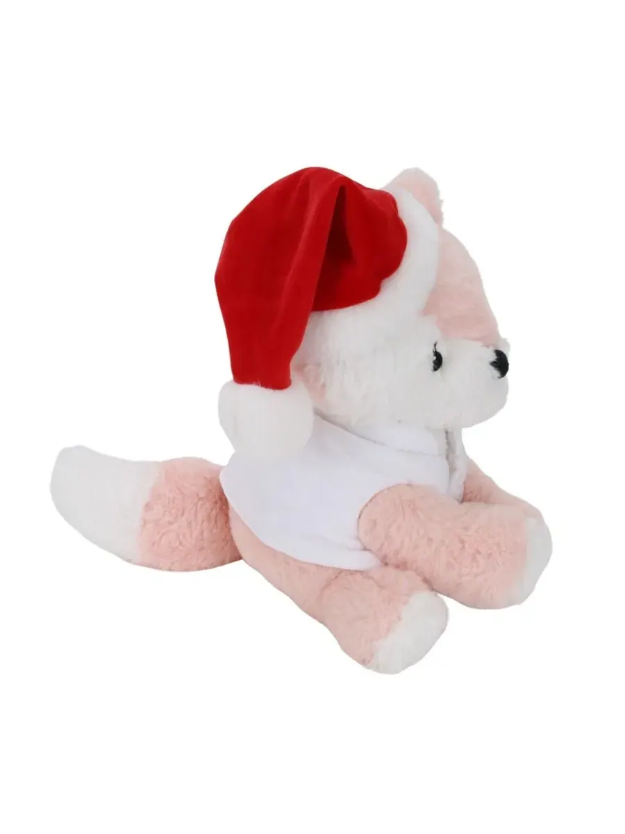 Мягкая игрушка Autumn Fox Holiday/Christmas Plush Lambs & Ivy — изображение 3 из 4, розовый