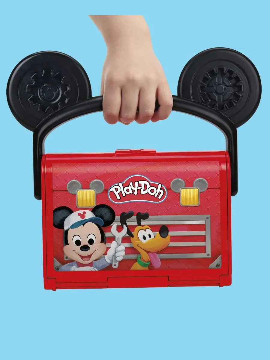 Игровой набор с Микки Маусом Play-Doh On the Go Garage Play-Doh — изображение 4 из 8, нет цвета