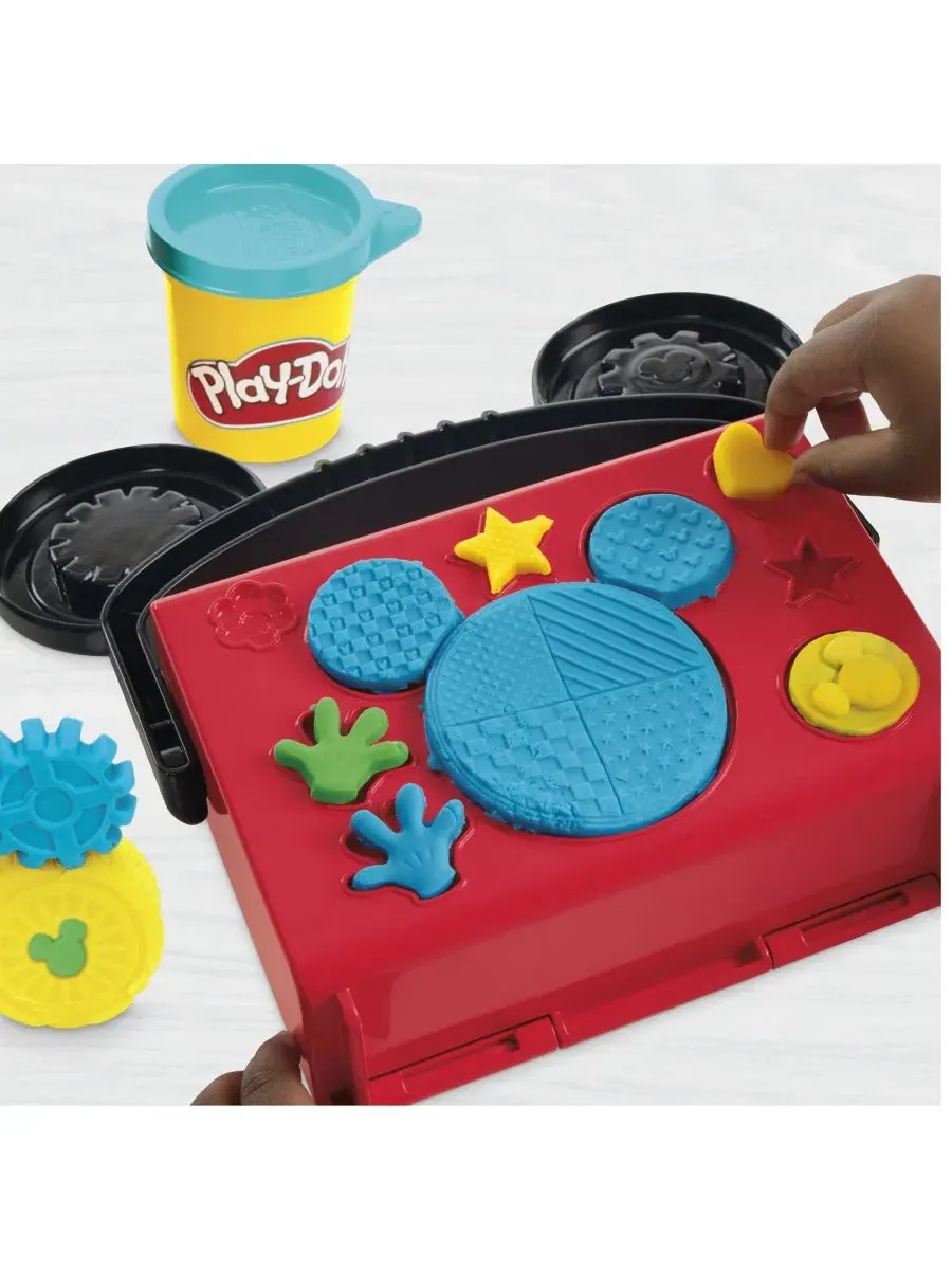 Игровой набор с Микки Маусом Play-Doh On the Go Garage Play-Doh — изображение 7 из 8, нет цвета