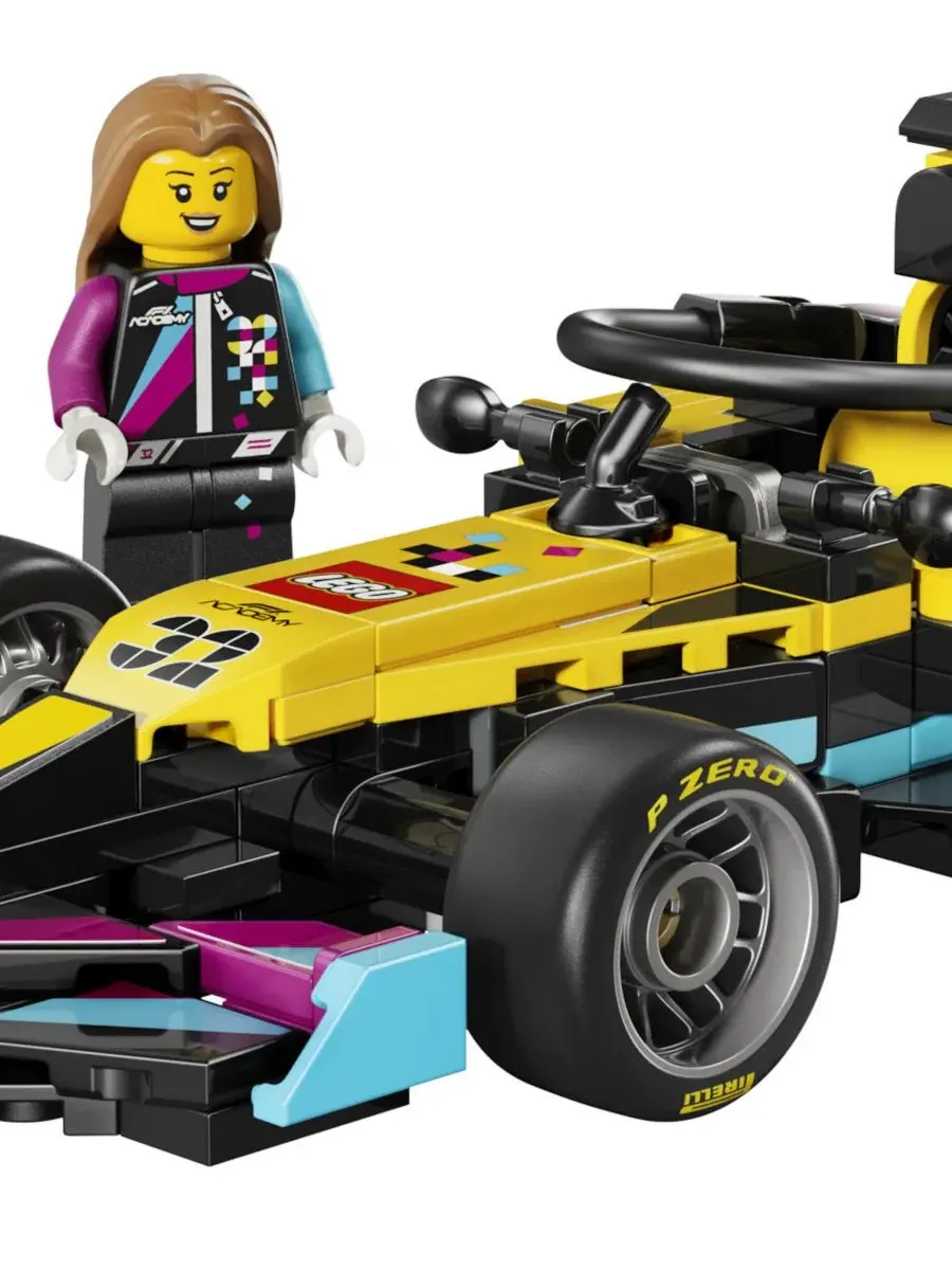Конструктор LEGO Speed Champions F1 Academy Race Car, 201 деталь LEGO — изображение 2 из 10, мульти
