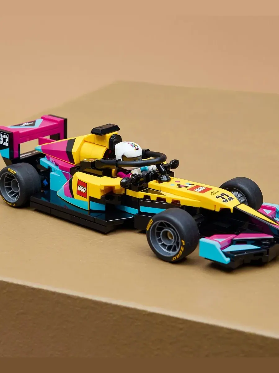 Конструктор LEGO Speed Champions F1 Academy Race Car, 201 деталь LEGO — изображение 3 из 10, мульти