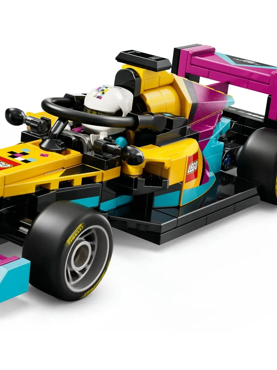 Конструктор LEGO Speed Champions F1 Academy Race Car, 201 деталь LEGO — изображение 6 из 10, мульти