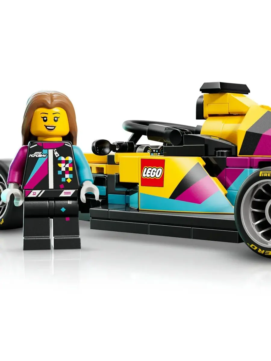 Конструктор LEGO Speed Champions F1 Academy Race Car, 201 деталь LEGO — изображение 7 из 10, мульти
