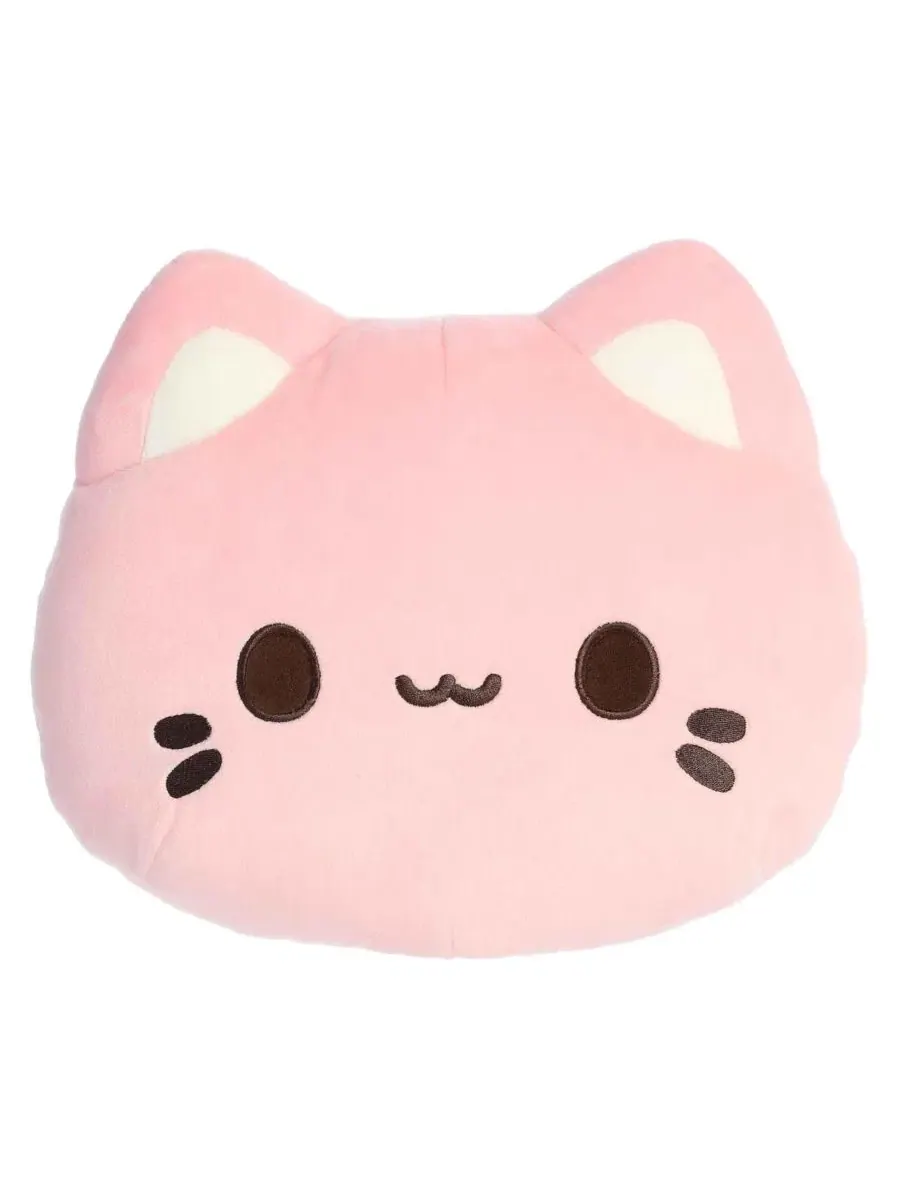 Мягкая игрушка Meowchi Face Plush Strawberry Aurora — розовый