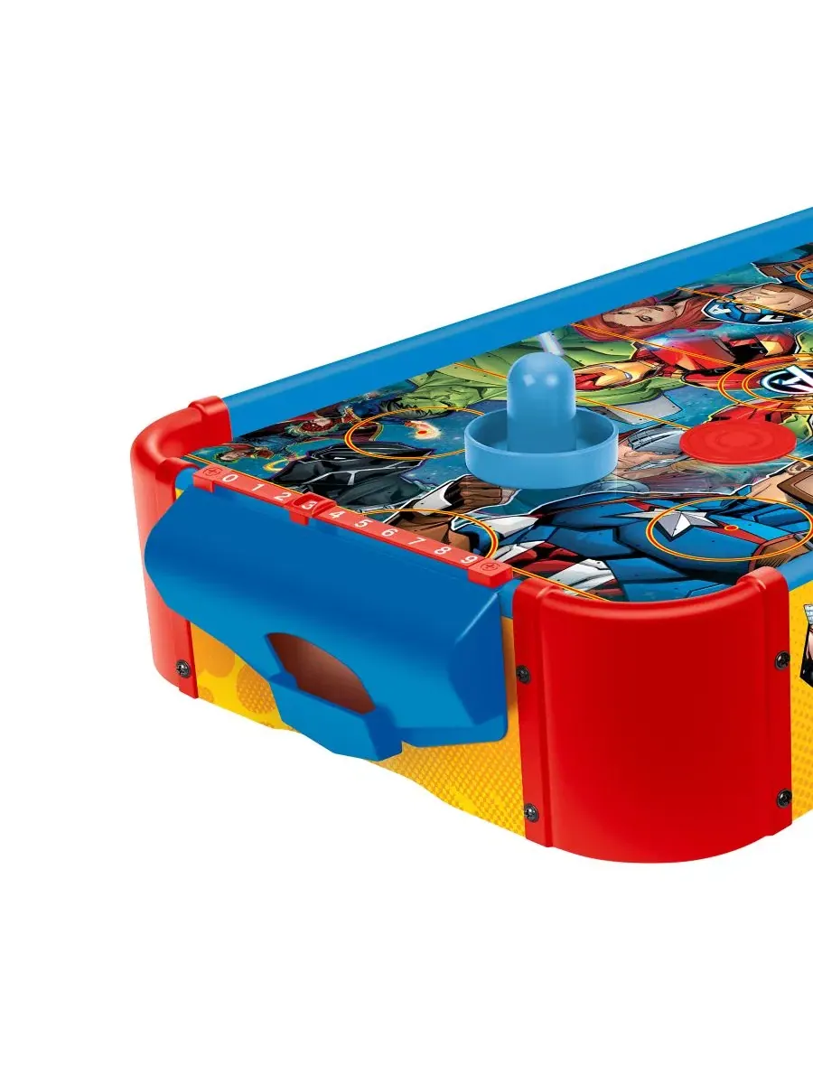 Настольный аэрохоккей Avengers Electronic Tabletop Air Hockey Wood World Tech Toys — изображение 8 из 8, нет цвета