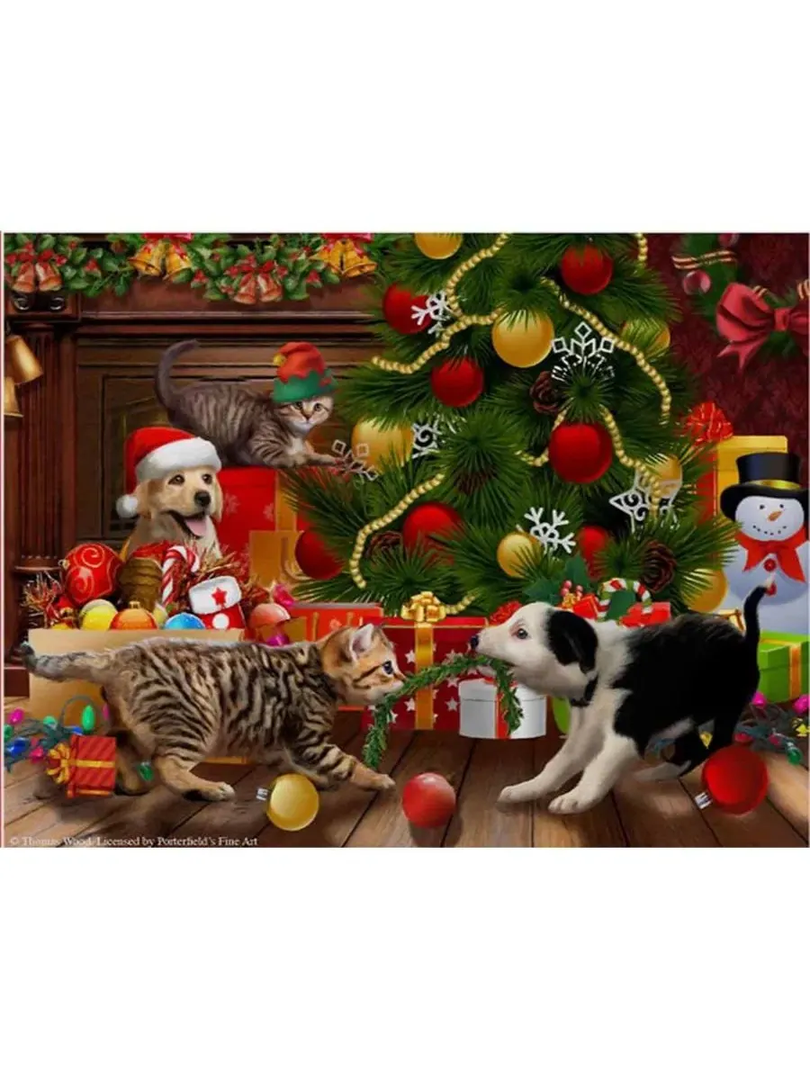 Пазл 300 деталей «A Little Christmas Fun» SunsOut — изображение 2 из 5, нет цвета