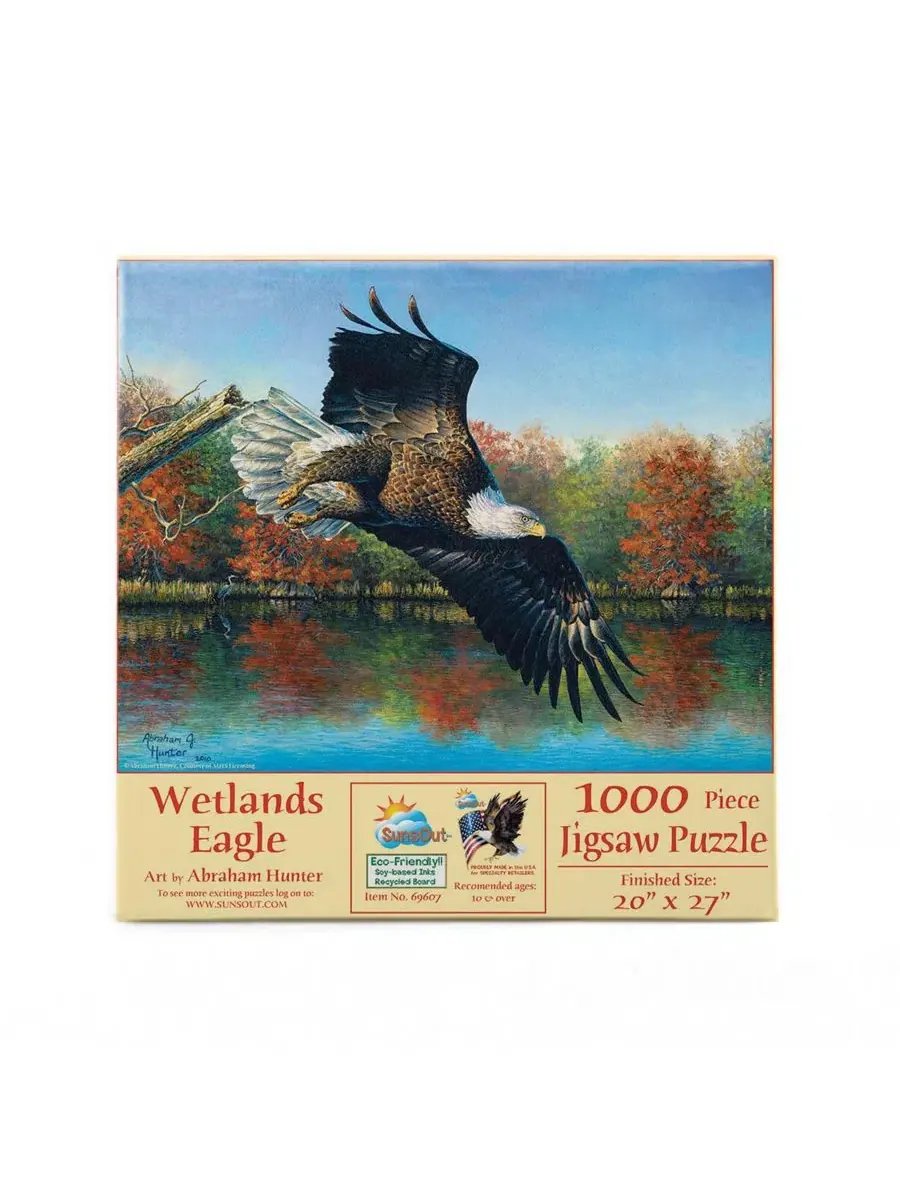 Пазл 1000 элементов Wetlands Eagle SunsOut — изображение 2 из 5, нет цвета