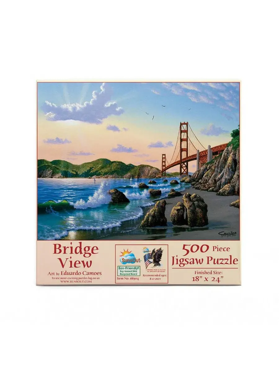 Пазл 500 деталей Bridgeview SunsOut — изображение 2 из 5, нет цвета