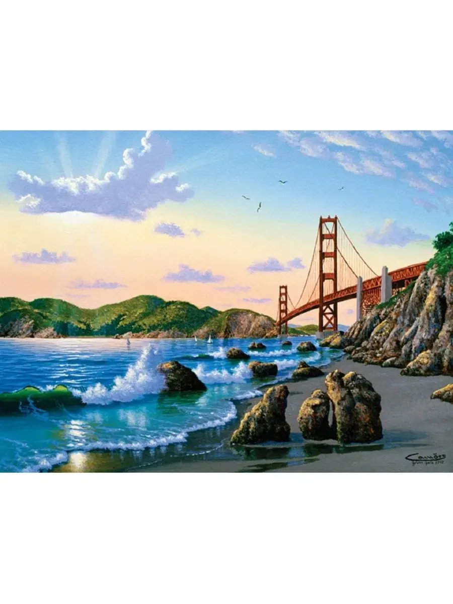 Пазл 500 деталей Bridgeview SunsOut — изображение 3 из 5, нет цвета