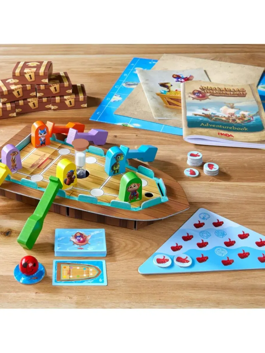 Настольная игра-приключение Capt'n Pepe: Treasure Ahoy! Haba — изображение 8 из 8, нет цвета