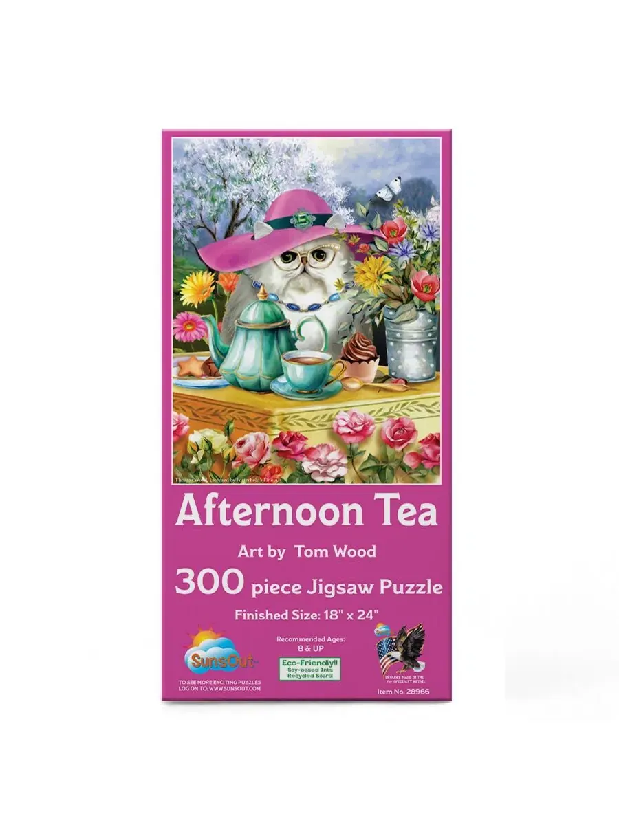 Пазл 300 элементов Afternoon Tea SunsOut — изображение 3 из 5, нет цвета