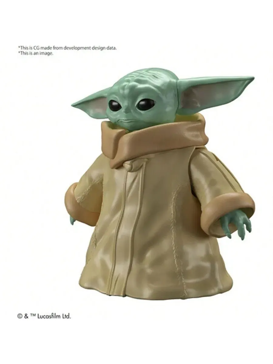 Коллекционная фигурка Star Wars 1/4 Grogu Bandai — мульти