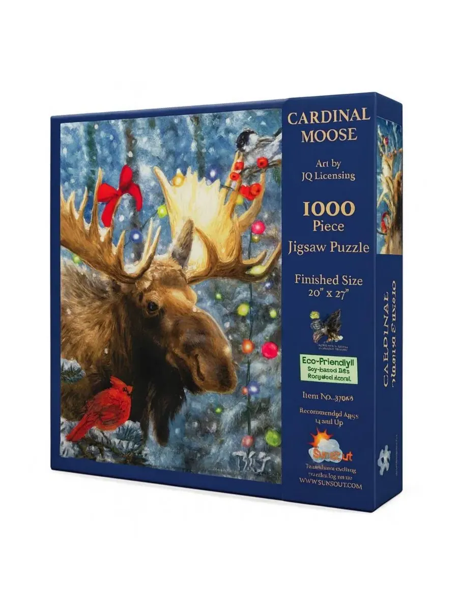 Пазл 1000 элементов «Cardinal Moose» SunsOut