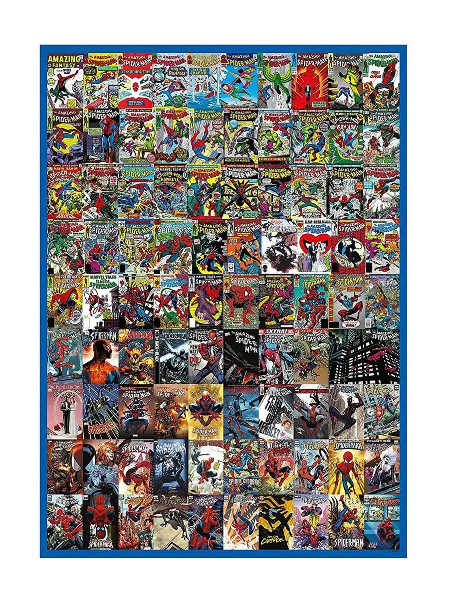 Пазл Marvel Spider-Man Covers 1000 Pieces NMR Distribution — мульти